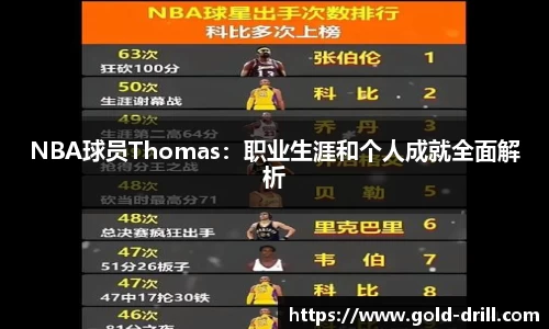 NBA球员Thomas：职业生涯和个人成就全面解析